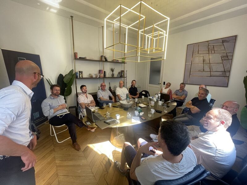 Comité stratégique CMSI France en séance de travail